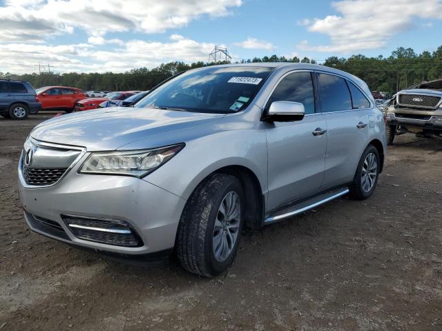 ACURA MDX TECHNO 2014 with VIN 5FRYD3H40EB003388 - Photo from auction