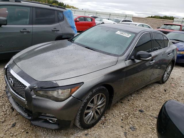INFINITI Q50 BASE 2014 with VIN JN1BV7AR5EM701295 - Photo from auction