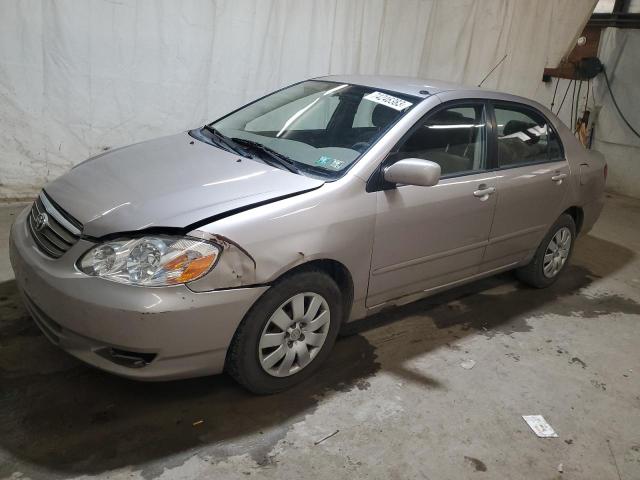TOYOTA COROLLA CE 2003 with VIN 2T1BR32E43C022814 - Photo from auction