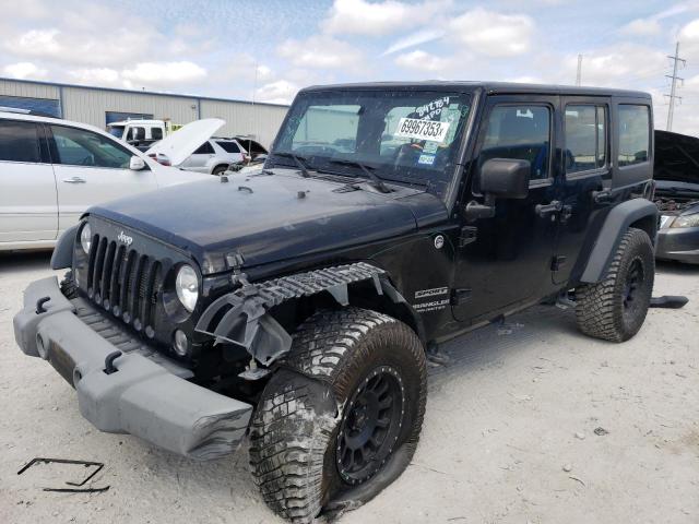 JEEP WRANGLER U 2015 with VIN 1C4BJWDG9FL591761 - Photo from auction