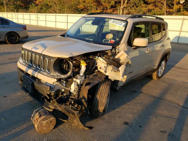 JEEP RENEGADE L 2016 with VIN ZACCJBBT7GPE30948 - Photo from auction