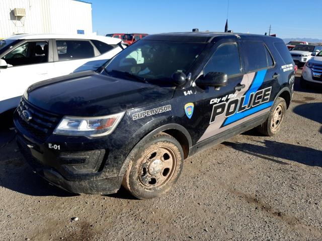 FORD EXPLORER P 2016 with VIN 1FM5K8AR0GGB43457 - Photo from auction