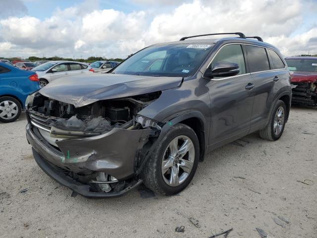TOYOTA HIGHLANDER 2016 with VIN 5TDYKRFH2GS150388 - Photo from auction