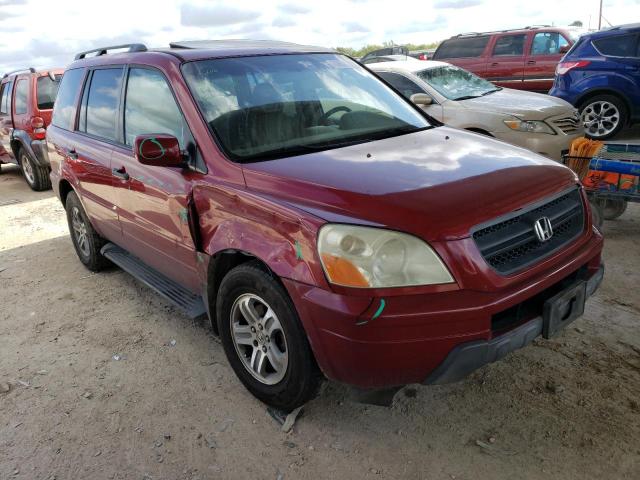 Foto 4 de la subasta – 2005 HONDA PILOT EXL con VIN 5FNYF18565B038056