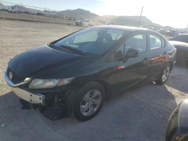 HONDA CIVIC LX 2013 with VIN 19XFB2F51DE050227 - Photo from auction