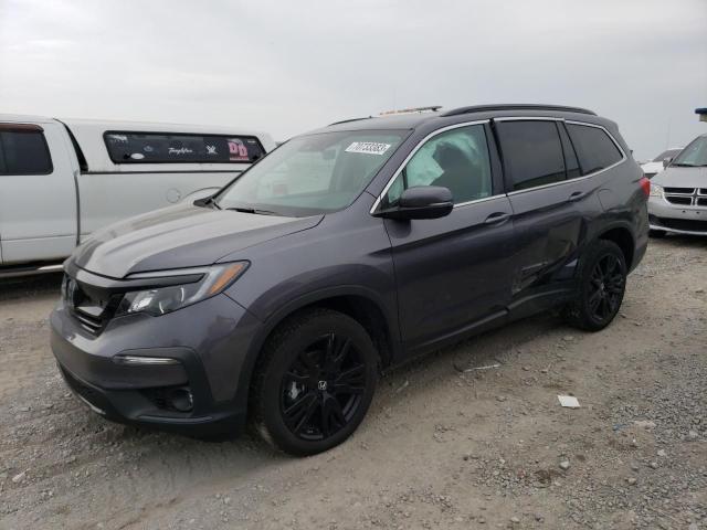 HONDA PILOT SE 2021 with VIN 5FNYF6H25MB032105 - Photo from auction