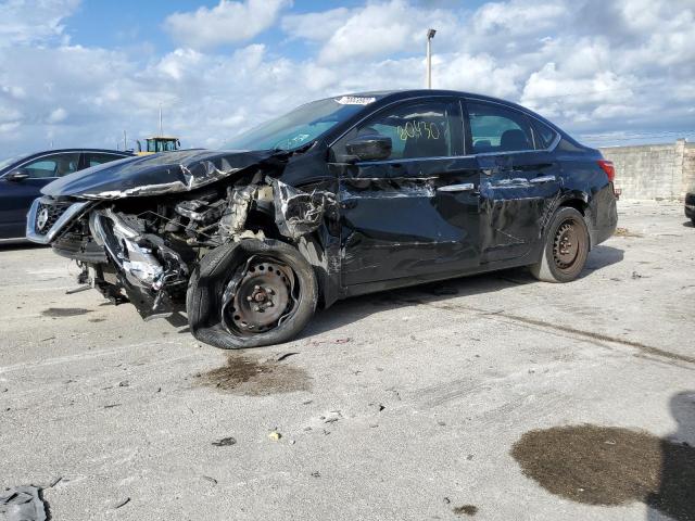 NISSAN SENTRA S 2017 with VIN 3N1AB7AP3HL648906 - Photo from auction
