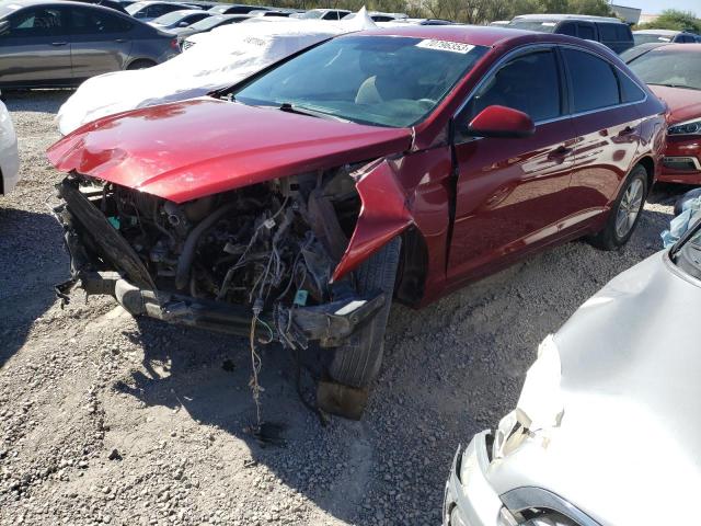 HYUNDAI SONATA SE 2016 with VIN 5NPE24AF7GH345811 - Photo from auction