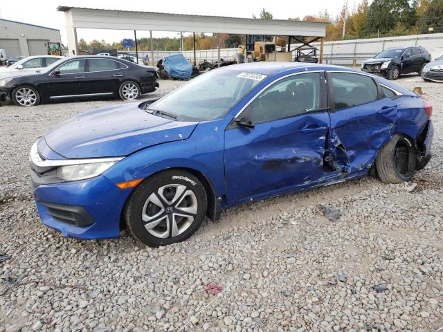 HONDA CIVIC LX 2018 with VIN 19XFC2F52JE039150 - Photo from auction