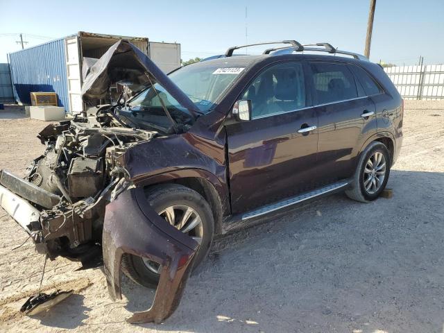 KIA SORENTO SX 2012 with VIN 5XYKW4A29CG229130 - Photo from auction