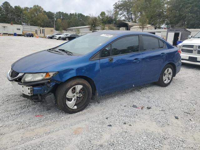 HONDA CIVIC LX 2013 with VIN 19XFB2F55DE000995 - Photo from auction