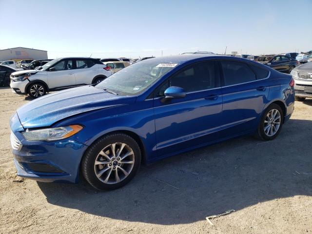 FORD FUSION SE 2017 with VIN 3FA6P0H71HR104814 - Photo from auction