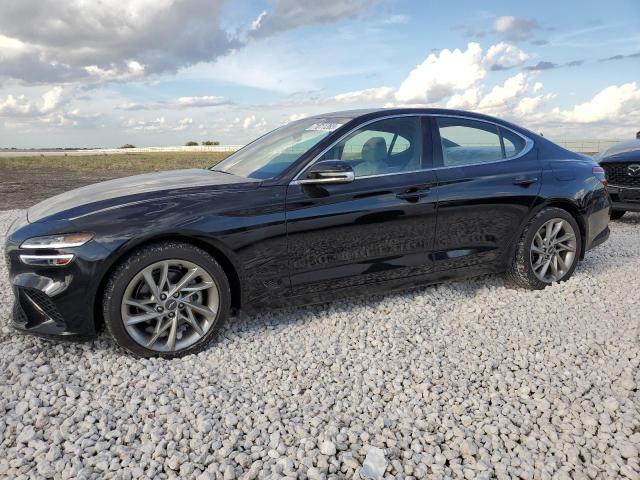 GENESIS G70 BASE 2022 with VIN KMTG34TA1NU097616 - Photo from auction