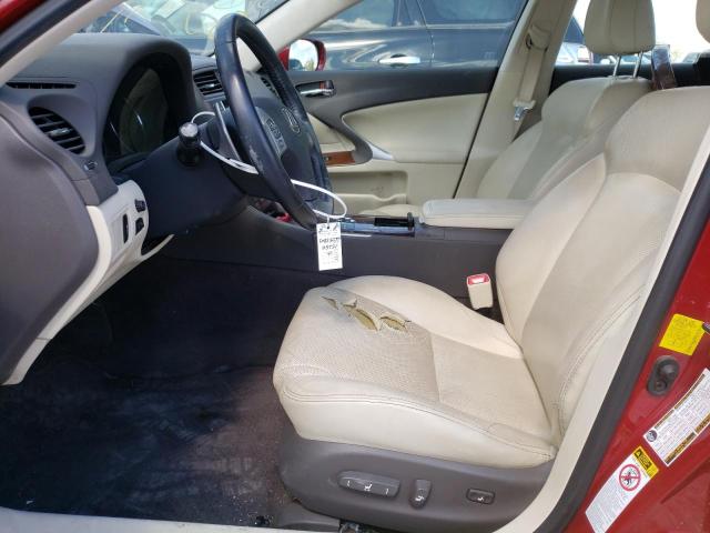 Photo 7 from auction – 2012 LEXUS IS 250 with VIN JTHBF5C2XC5159793