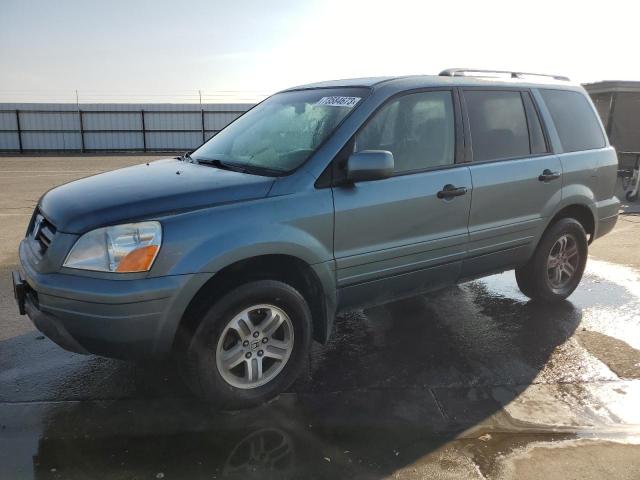HONDA PILOT EXL 2005 with VIN 5FNYF18535B048060 - Photo from auction
