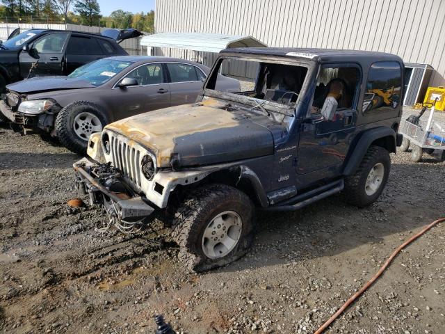 JEEP WRANGLER / 2002 with VIN 1J4FA49S12P704957 - Photo from auction