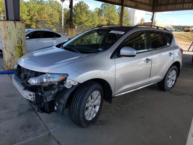 Photo 1 from auction – 2012 NISSAN MURANO S with VIN JN8AZ1MW5CW237152