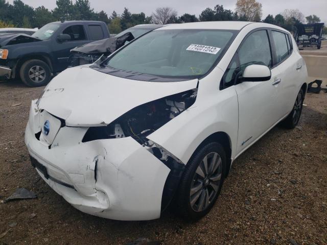 NISSAN LEAF S 2015 with VIN 1N4AZ0CP6FC315482 - Photo from auction