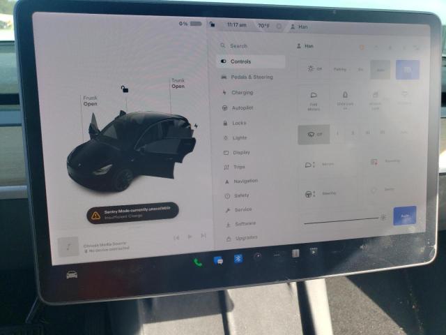 Photo 9 from auction – 2021 TESLA MODEL Y with VIN 5YJYGAEE8MF207820