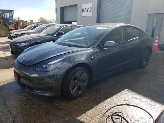 TESLA MODEL 3 2022 with VIN 5YJ3E1EA2NF291230 - Photo from auction