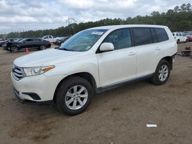 TOYOTA HIGHLANDER 2013 with VIN 5TDZA3EH9DS039306 - Photo from auction