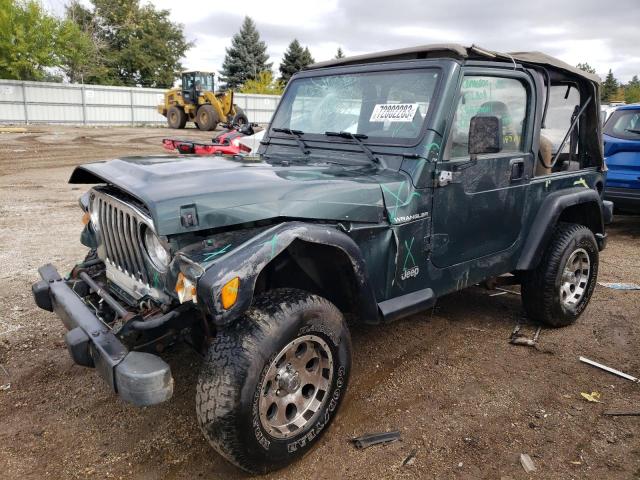 JEEP WRANGLER / 2002 with VIN 1J4FA29P62P720250 - Photo from auction
