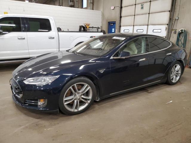 TESLA MODEL S 85 2015 with VIN 5YJSA1H25FF081301 - Photo from auction