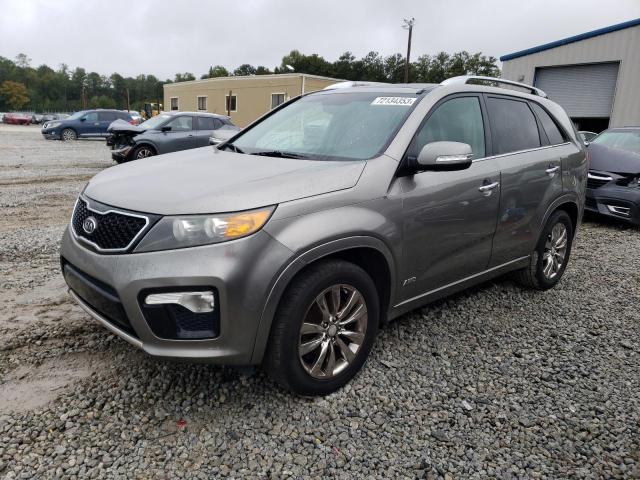 KIA SORENTO SX 2013 with VIN 5XYKWDA22DG336960 - Photo from auction
