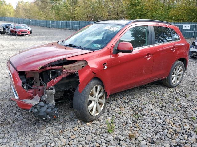 MITSUBISHI OUTLANDER 2014 with VIN 4A4AR4AU5EE014059 - Photo from auction