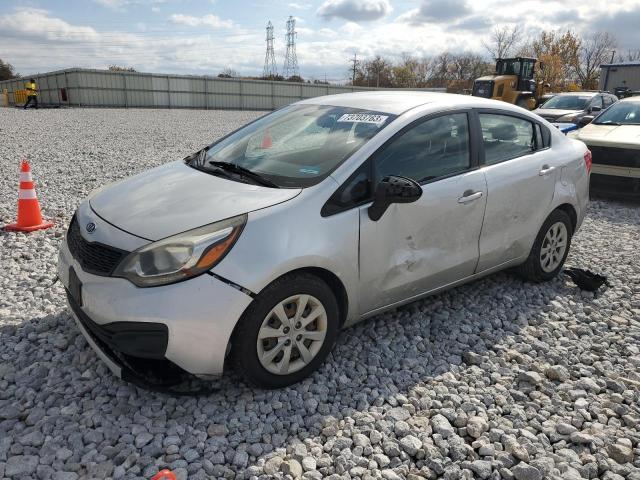 KIA RIO LX 2013 with VIN KNADM4A34D6137819 - Photo from auction