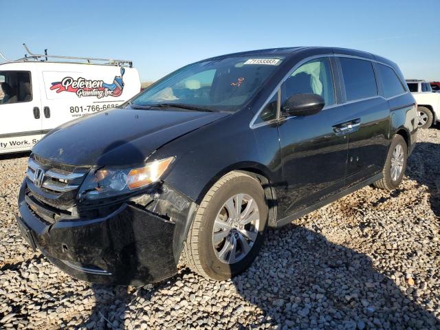 HONDA ODYSSEY EX 2014 with VIN 5FNRL5H69EB095056 - Photo from auction