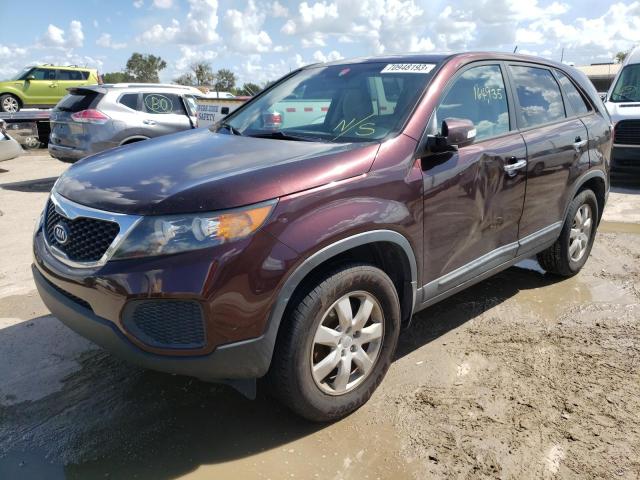 KIA SORENTO BA 2011 with VIN 5XYKT3A12BG179616 - Photo from auction