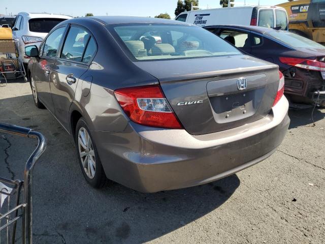 Photo 2 from auction – 2012 HONDA CIVIC EXL with VIN 2HGFB2F91CH555515