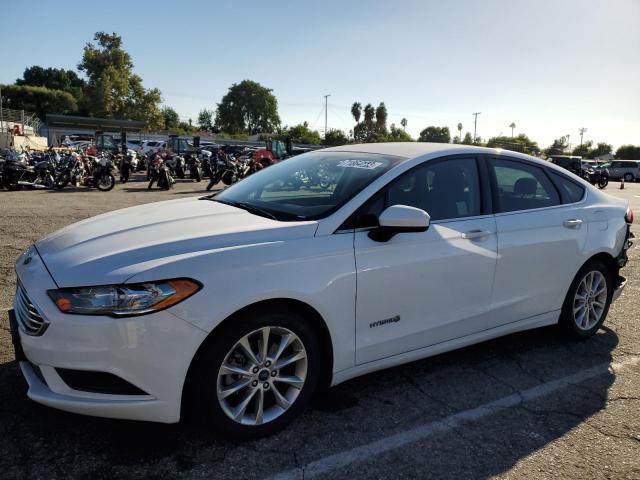 FORD FUSION SE 2017 with VIN 3FA6P0LU4HR267034 - Photo from auction
