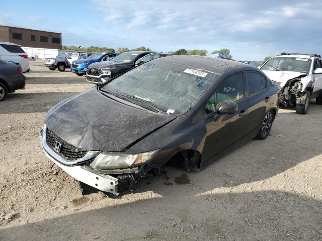 HONDA CIVIC EX 2013 with VIN 19XFB2F87DE032082 - Photo from auction
