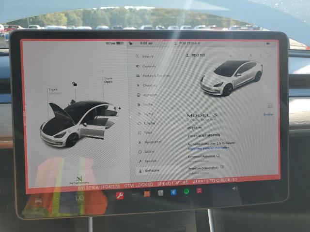 Photo 9 from auction – 2018 TESLA MODEL 3 with VIN 5YJ3E1EA1JF041178