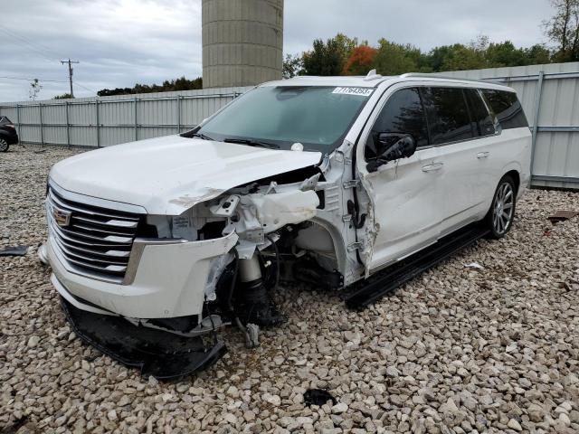 CADILLAC ESCALADE E 2021 with VIN 1GYS4MKL6MR321466 - Photo from auction
