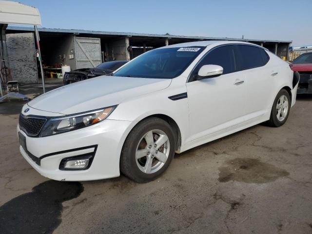 KIA OPTIMA LX 2015 with VIN KNAGM4A72F5644520 - Photo from auction