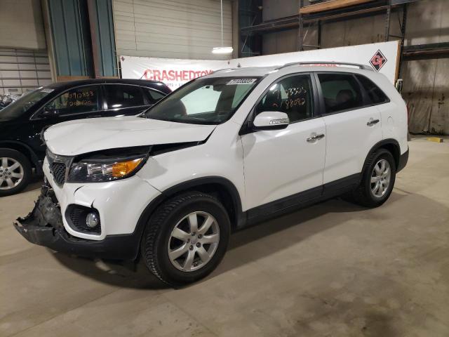 KIA SORENTO LX 2013 with VIN 5XYKT3A60DG382115 - Photo from auction