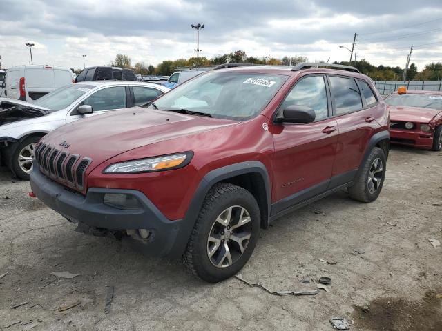 JEEP CHEROKEE T 2015 with VIN 1C4PJMBS0FW567980 - Photo from auction