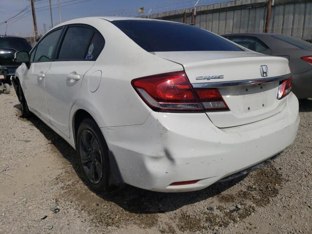 Photo 2 from auction – 2015 HONDA CIVIC LX with VIN 2HGFB2F50FH524869