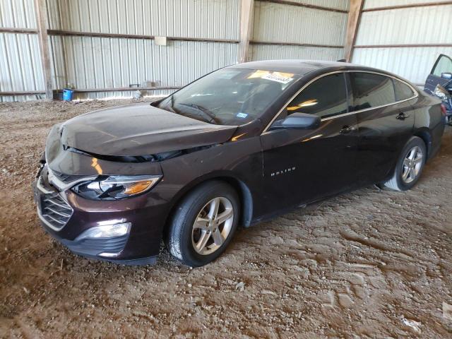 CHEVROLET MALIBU LS 2021 with VIN 1G1ZB5ST3MF060176 - Photo from auction