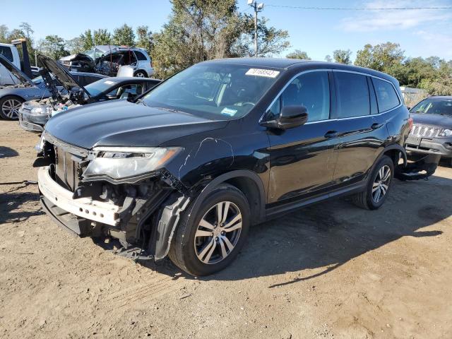 HONDA PILOT EXLN 2016 with VIN 5FNYF6H72GB056913 - Photo from auction