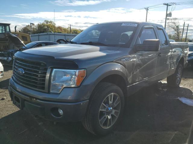 FORD F150 SUPER 2014 with VIN 1FTFX1EFXEFB08817 - Photo from auction