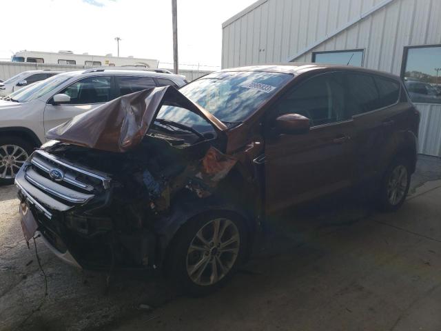 FORD ESCAPE SE 2017 with VIN 1FMCU9G98HUB75557 - Photo from auction