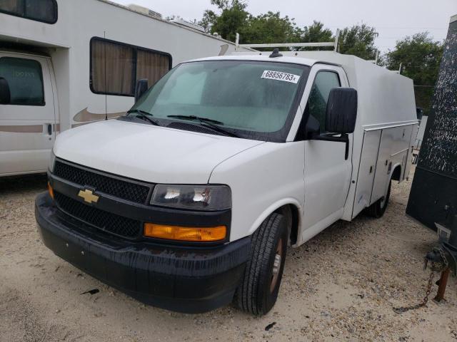 CHEVROLET EXPRESS G3 2019 with VIN 1GB0GRFGXK1273498 - Photo from auction