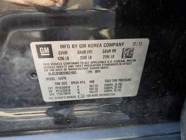 Photo 14 from auction – 2014 BUICK ENCORE PRE with VIN KL4CJDSB2EB621083