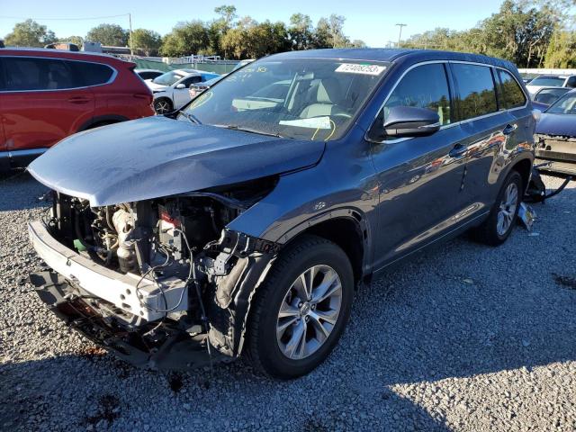 TOYOTA HIGHLANDER 2014 con VIN 5TDZKRFH7ES017577 - Foto de la subasta