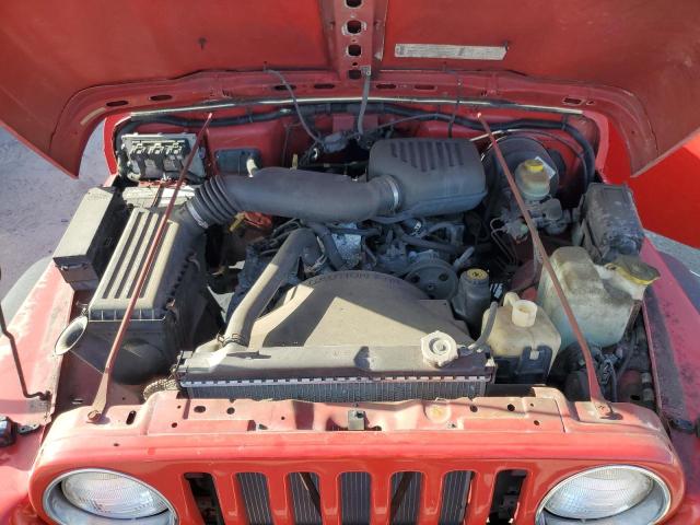 Photo 11 from auction – 2000 JEEP WRANGLER / with VIN 1J4FA29PXYP762526