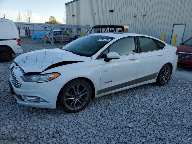 FORD FUSION SE 2017 with VIN 3FA6P0LU6HR382220 - Photo from auction